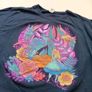 Alice In Wonderland Colorful Disney Aesthetic T-Shirt